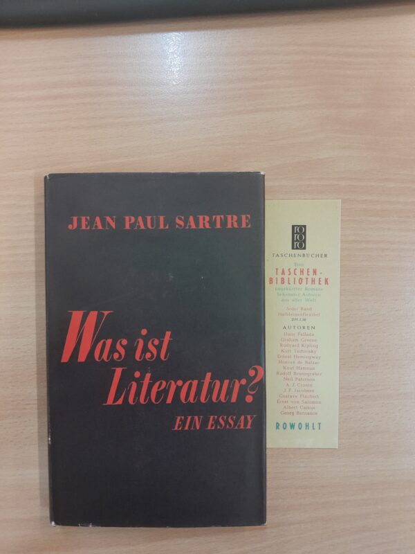 Jean Paul Sartre: Was ist Literatur? Ein Essay